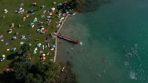 Drone shot