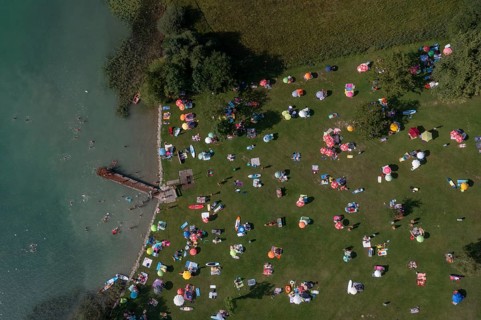 Drone shot