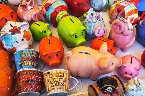Ceramic piggy banks
