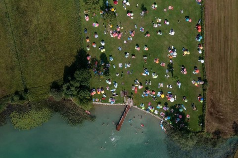 Drone shot
