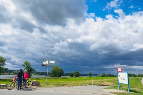 Elbe dyke near Darchau