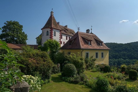 Egloffstein Castle with castle garden