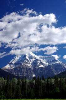 View of snow-capped mountain