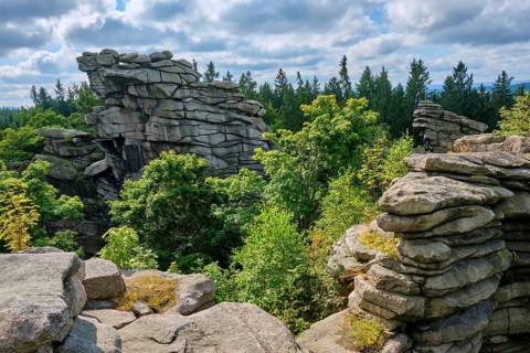 Rock formation Greifensteine