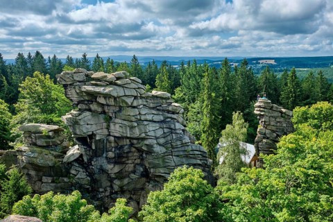 Rock formation Greifensteine