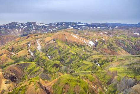 Flight photo Landmannalaugar