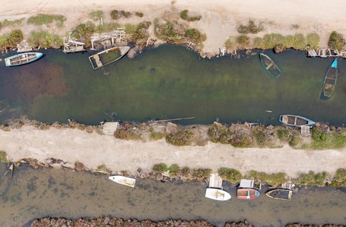 Boat cemetery