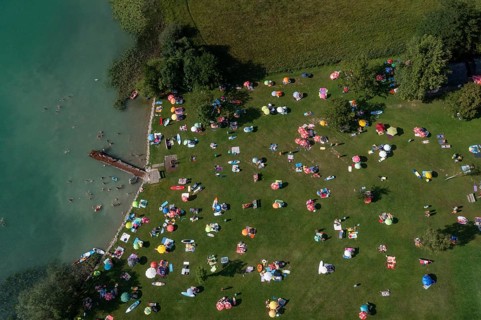 Drone shot