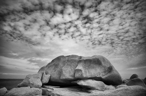 Rock formation Le chien dormant