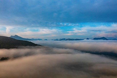 Drone shot