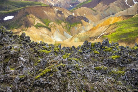Laugahraun lava field