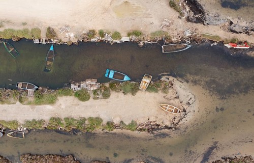 Boat cemetery