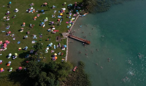 Drone shot