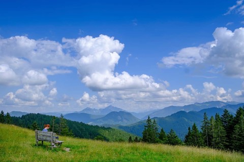 View from the Gindelalmschneid