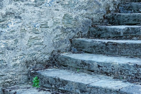 Stone stairs