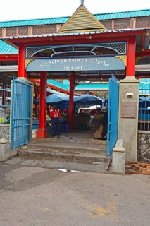 Entrance to Sir Selwyn Selwyn-Clarke Market