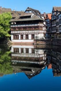 Maison des Tanneurs and half-timbered houses along the ILL canal