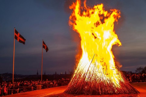 Walpurgis bonfire