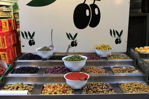 Olive stall