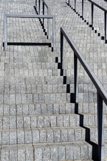 Stairs by the lift Santo Andre