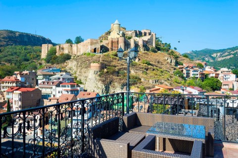 Narikala Fortress and Saint Nicholas Church