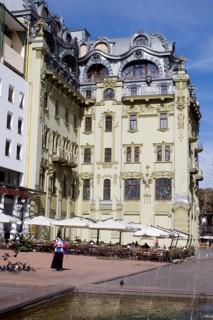 Greek Square Building