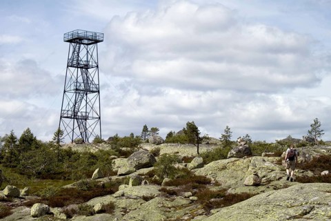Fire tower at Heiland