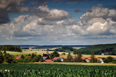 Village in Heldburger Zipfel