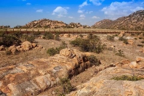 Mountain landscape near Ca Na