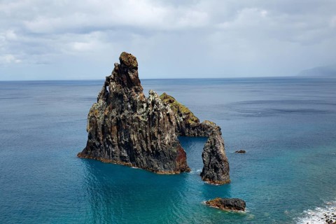 Volcanic rock formations