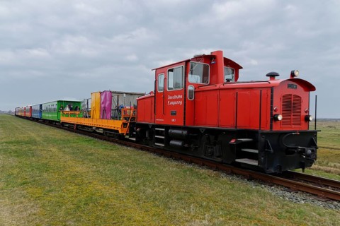 Island railway on Langeoog