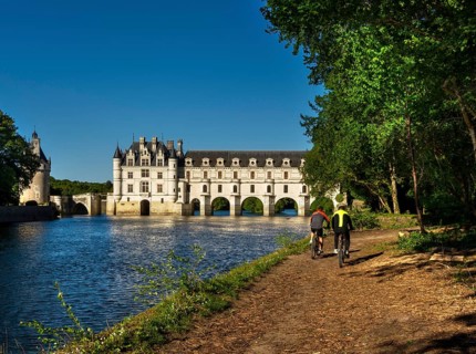 Chenonceau castle spanning the River Cher