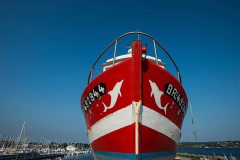 Fishing boat at the pier
