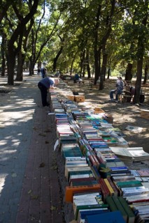 Books flea market
