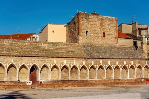 The Cloister graveyard of Saint Jean
