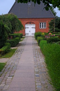 Small chapel in the cemetery of Keitum