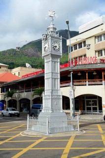 Clock Tower on the corner of Albert Street and Independence Avenue