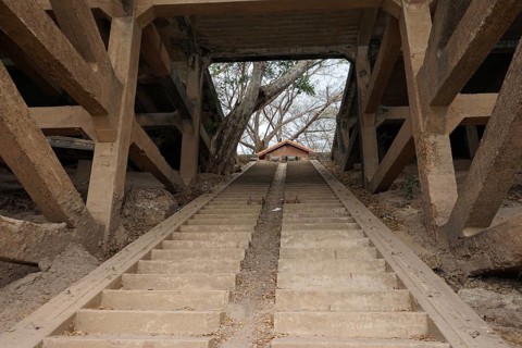 French colonial-era loading ramp
