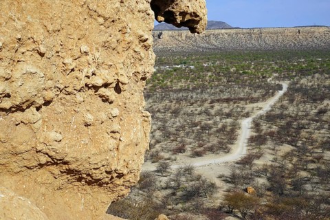 View from the Finger Cliff into the Ugab Valley