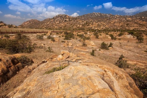 Mountain landscape near Ca Na