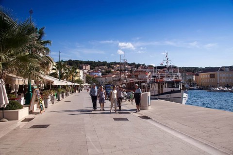 Waterfront at the port of Mali Losinj