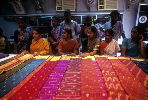 Kanchipuram silk sari
