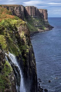 Mealt waterfall at Kilt Rock