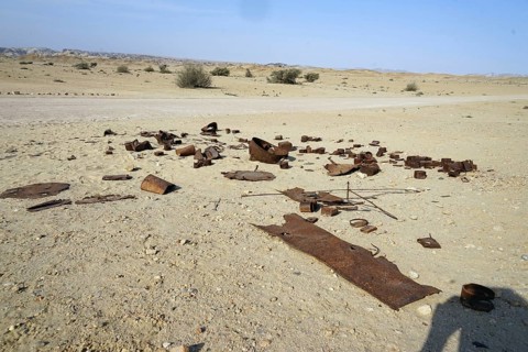 Old military camp