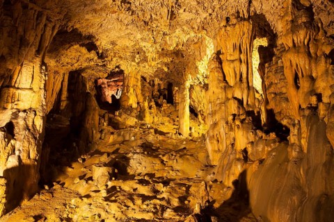 Stalactite cave near Rudine