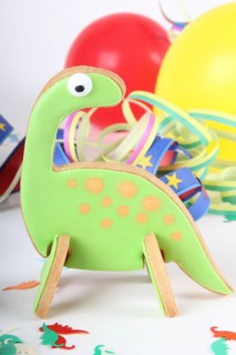 Dinosaur shaped cookies