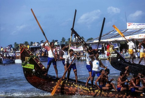 Colourful water Boat Race in Kerala