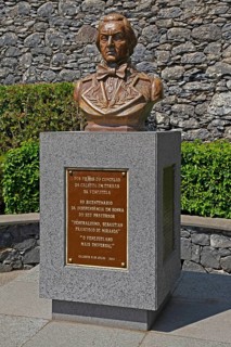 Monument in honour of Generalisimo Sebastian Francesco de Miranda