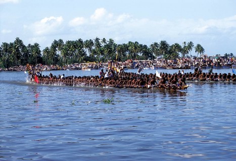 Colourful water Boat Race in Kerala