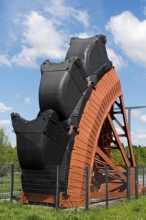 Piece of bucket wheel